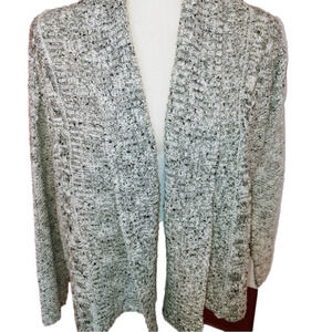 Joan Vass Open Cardigan Sweater S